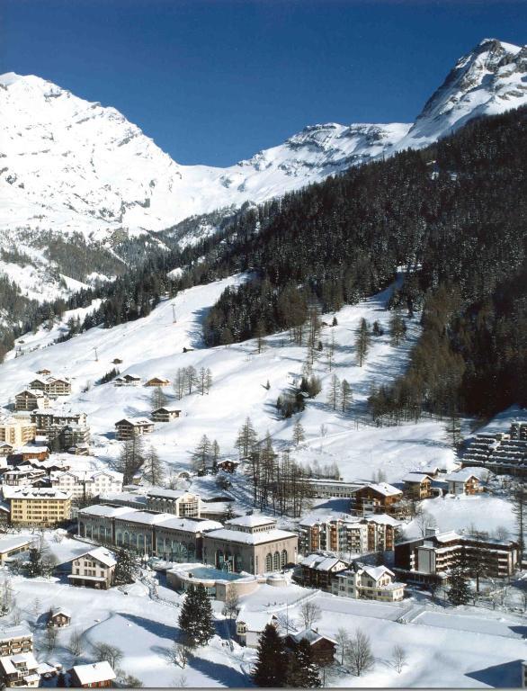 Appartementhaus La Promenade Leukerbad Oda fotoğraf